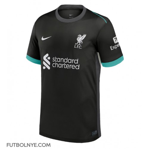 Camiseta Liverpool Visitante Equipación 2024-25 manga corta